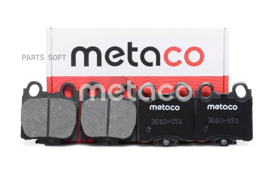 

Тормозные колодки METACO задние дисковые 3010151