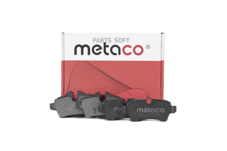 

Тормозные колодки METACO задние дисковые 3010168