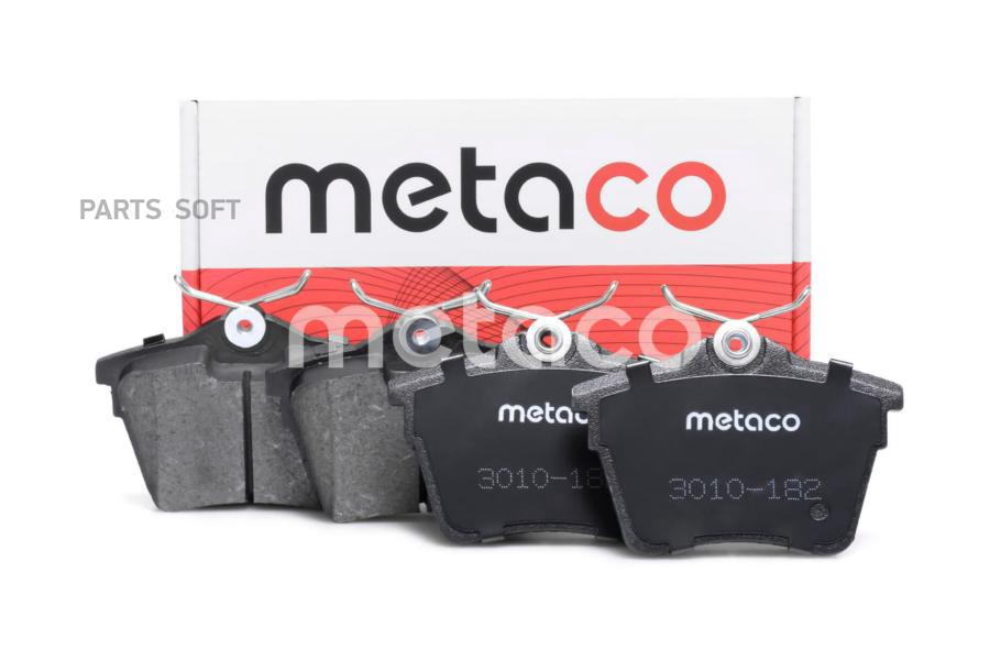 

Тормозные колодки METACO задние дисковые 3010182