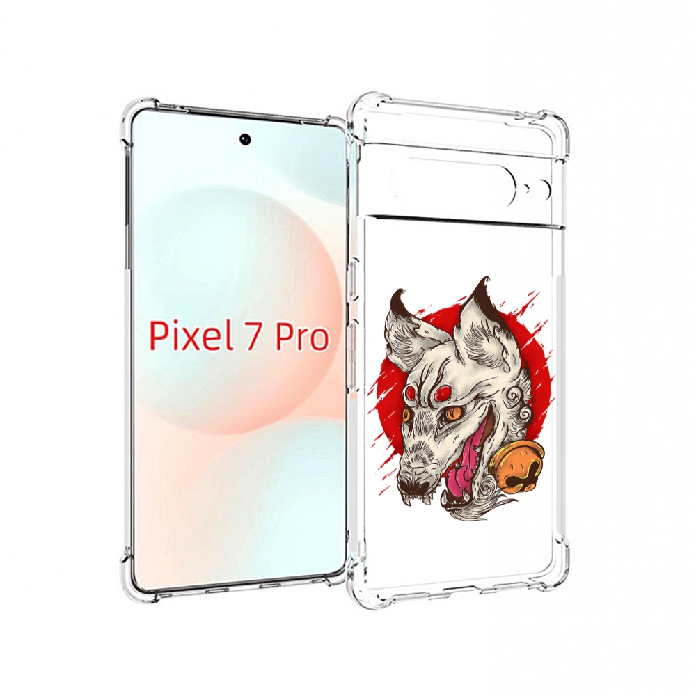 

Чехол Mypads Страшная Собака Для Google Pixel 7 Pro, Прозрачный, Tocco