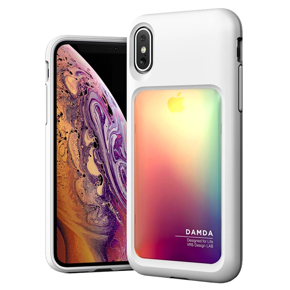 фото Чехол vrs design damda high pro shield для iphone x/xs orange purple vrs design 906920