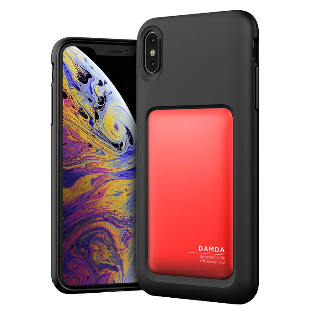 фото Чехол vrs design damda high pro shield для iphone xs max deep red vrs design 906940