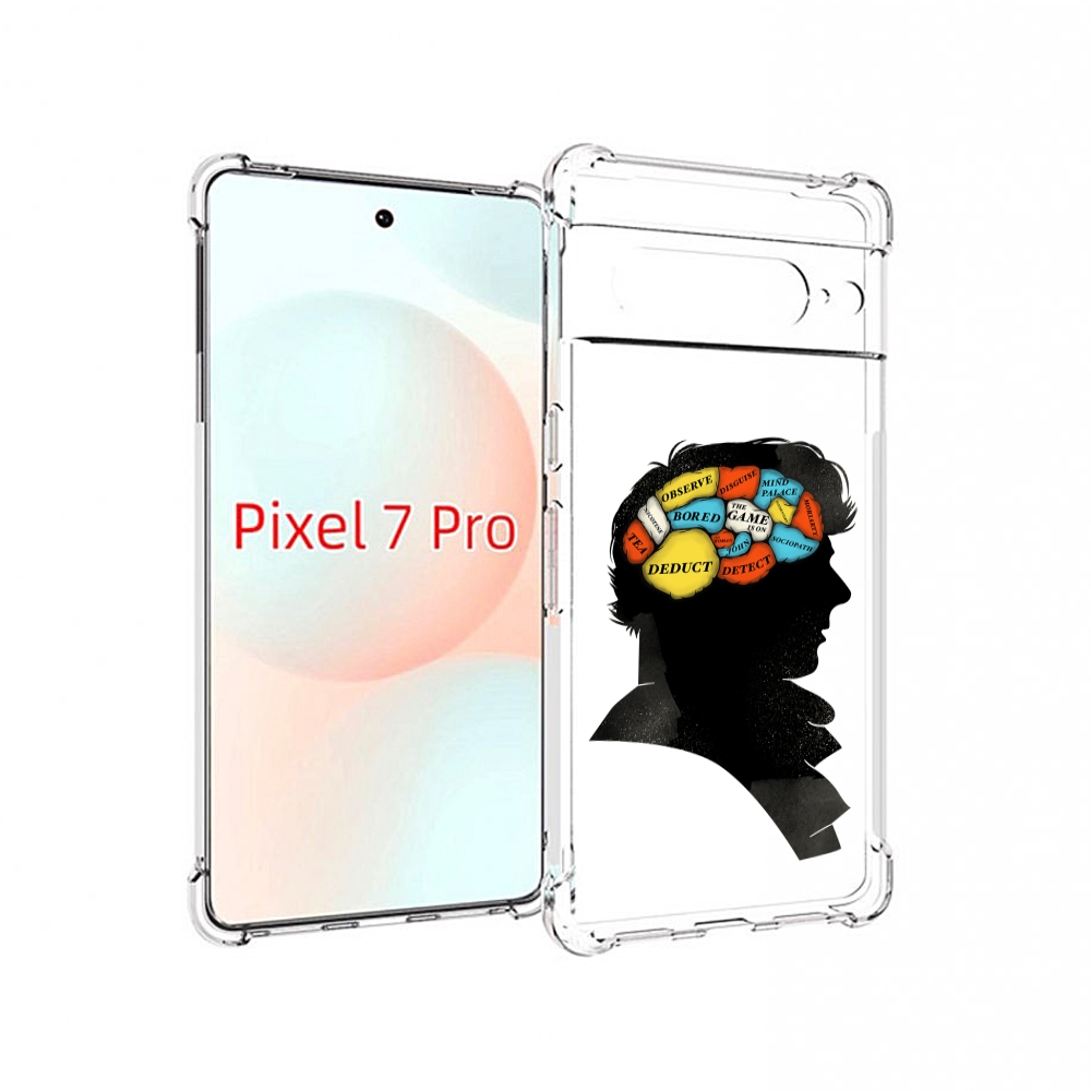 

Чехол Mypads Темный Рисунок Для Google Pixel 7 Pro, Прозрачный, Tocco