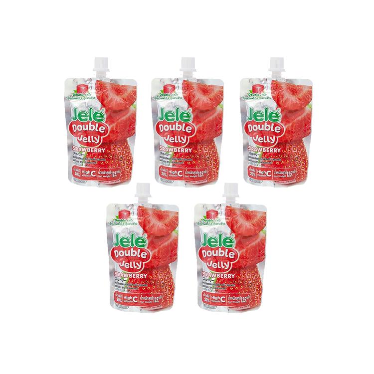 

Желе клубника, коллаген витамин С и кокосовое желе Jele Beauty (5 шт. по 125 г)