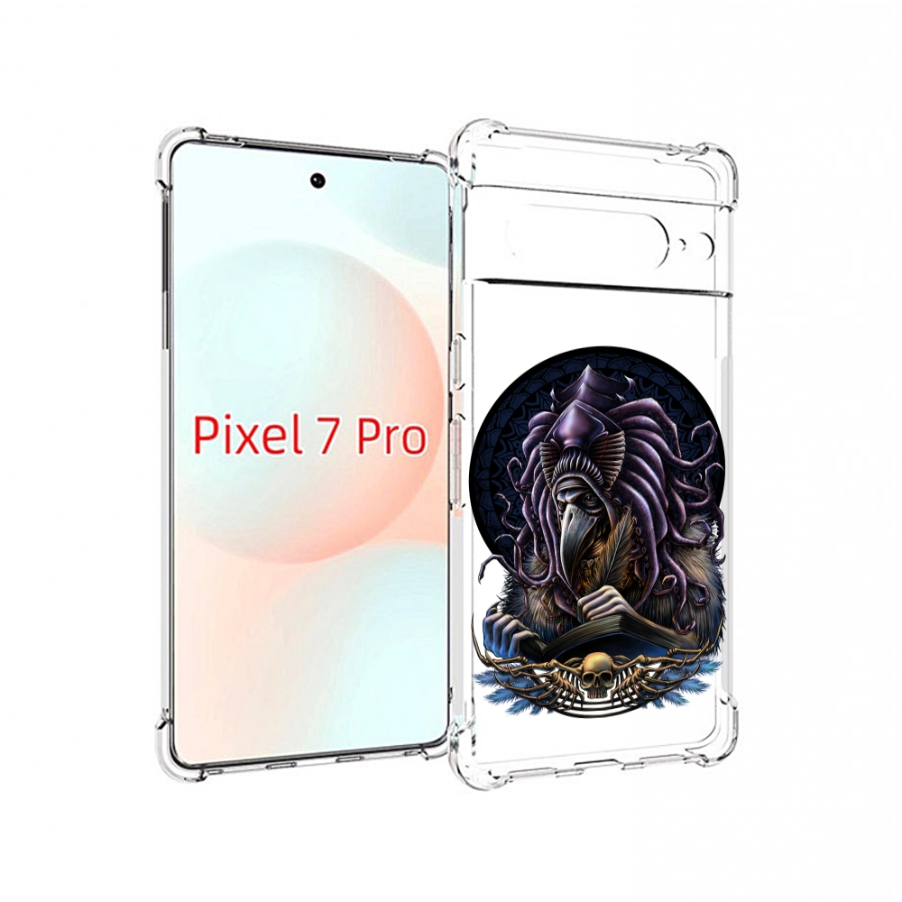 

Чехол Mypads Умный Ворон Для Google Pixel 7 Pro, Прозрачный, Tocco