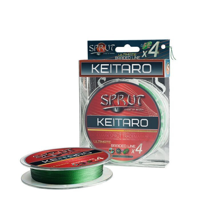 

Шнур Sprut KEITARO (0.14 / 11.5 / 140 / 2 / темно-зеленый / Dark Green / 2 / 200 / 2), Keitaro Ultimate