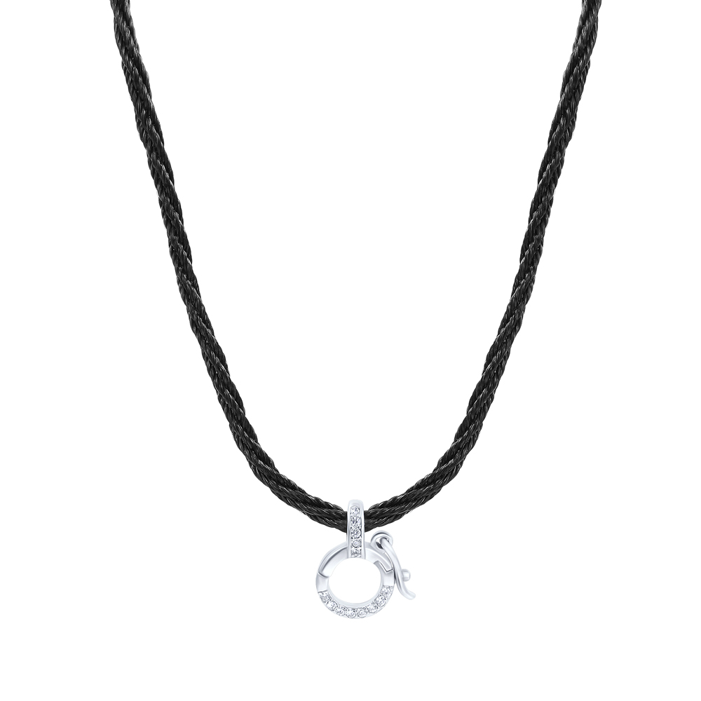 

Колье из серебра с фианитом 70 см JV LAM0037_KL_001_WG, LAM0037_KL_001_WG