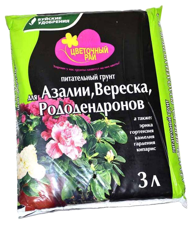 

Грунт для цветов Буйские удобрения 431073 3 л