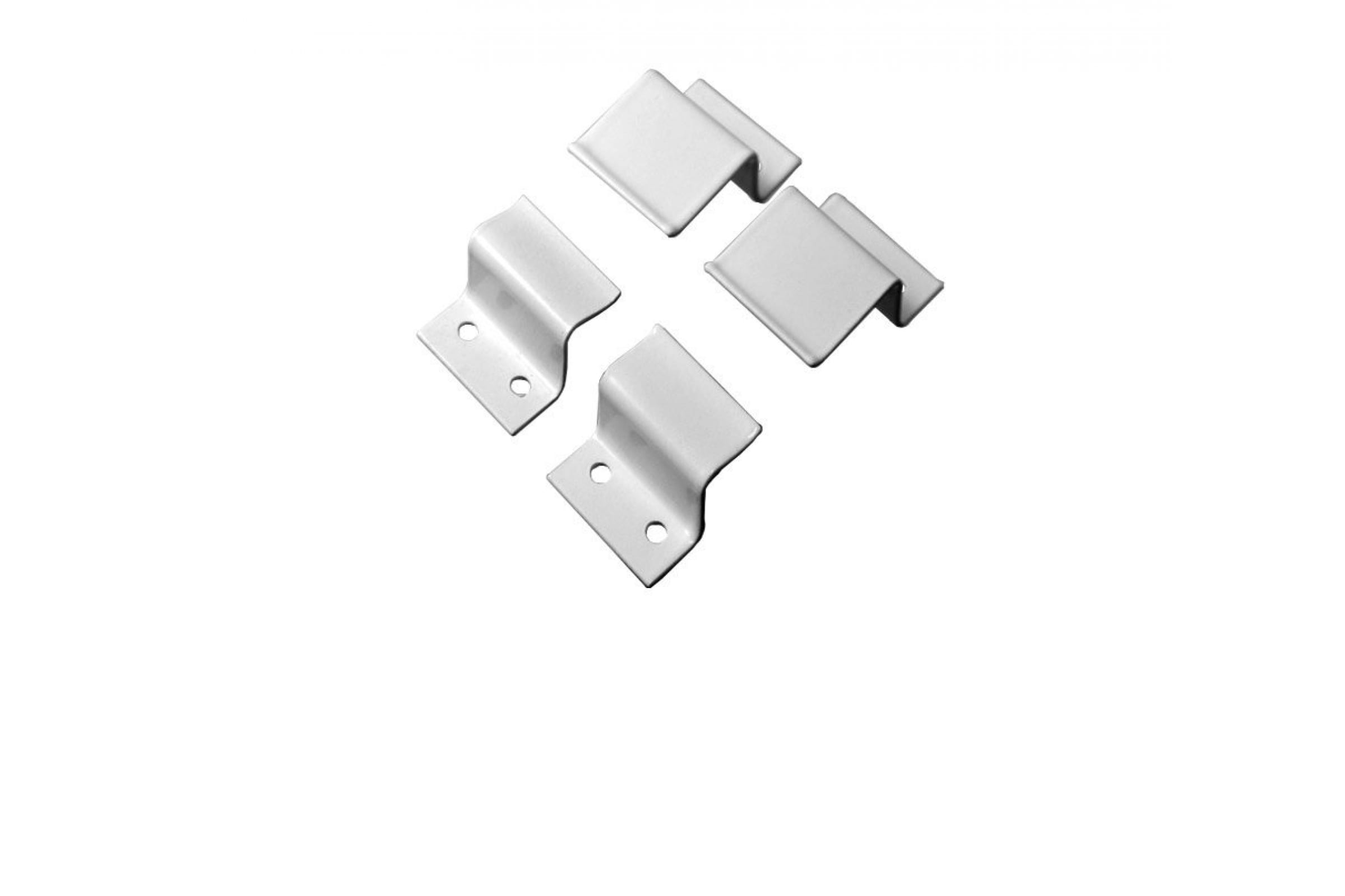 Tech-Krep Крепление для москитной сетки метал., белый 4 шт 148121