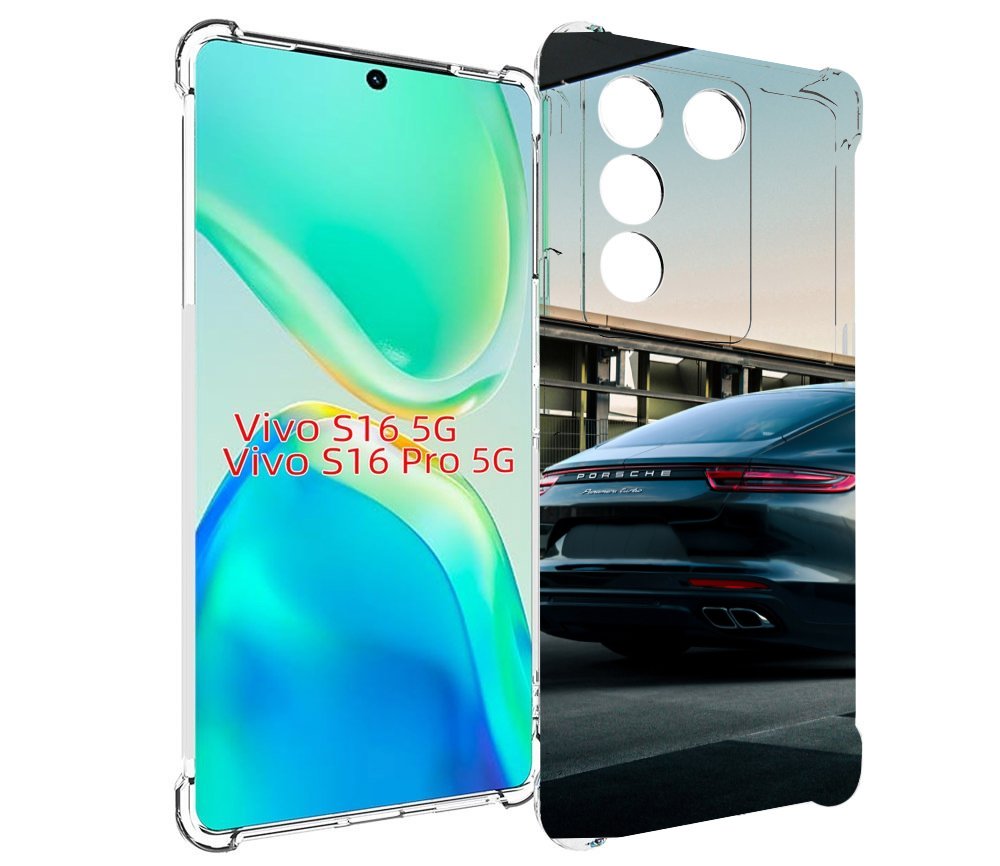 

Чехол MyPads porsche порш 4 для Vivo S16 5G/S16 Pro 5G/V27/V27 Pro, Tocco