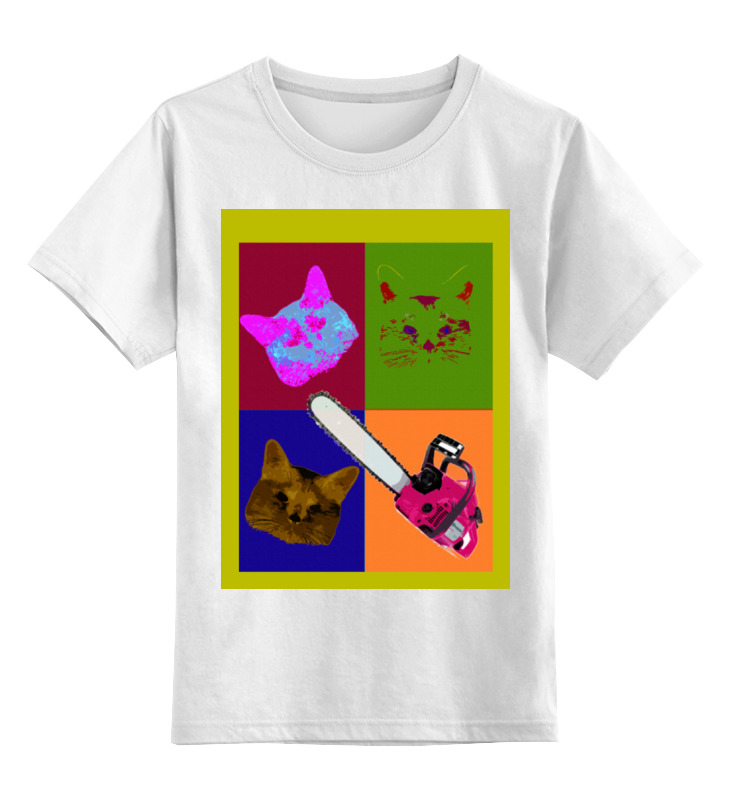 

Футболка детская Printio Pop-art цв. белый р. 104, Pop-art