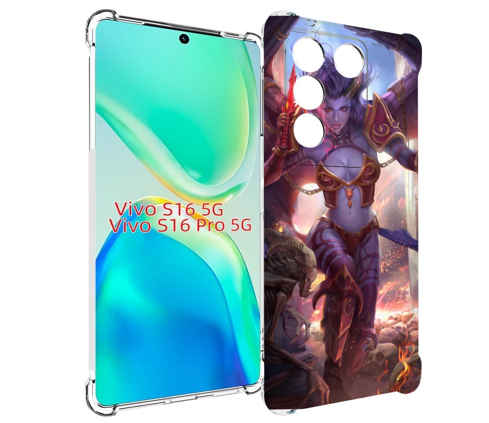 

Чехол MyPads queen of pain dota 2 для Vivo S16 5G/S16 Pro 5G/V27/V27 Pro, Tocco