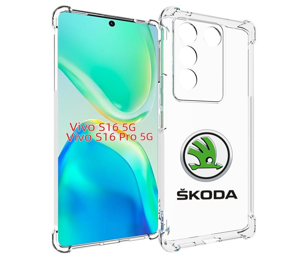 

Чехол MyPads skoda-шкода-4 мужской для Vivo S16 5G/S16 Pro 5G/V27/V27 Pro, Tocco