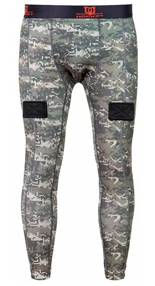 

Бандаж-штаны хоккейные MAD GUY Camo-Line Jr. р.150 (пиксель серый)