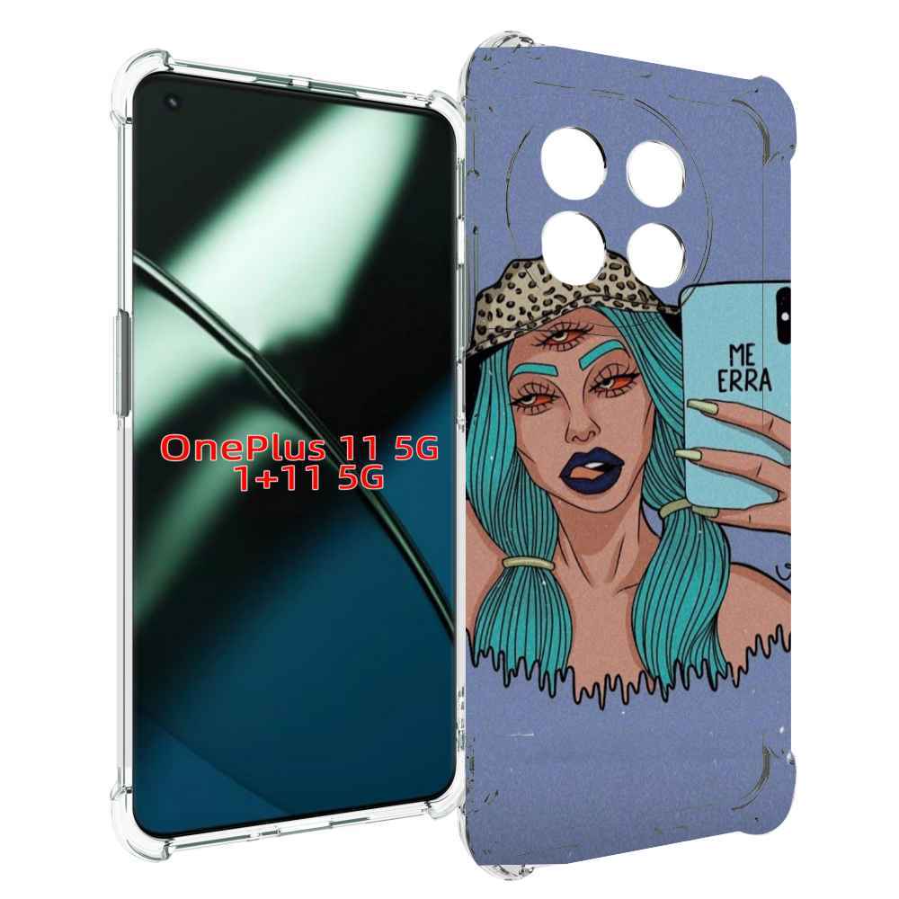 

Чехол MyPads ME Erra женский для OnePlus 11, Прозрачный, Tocco