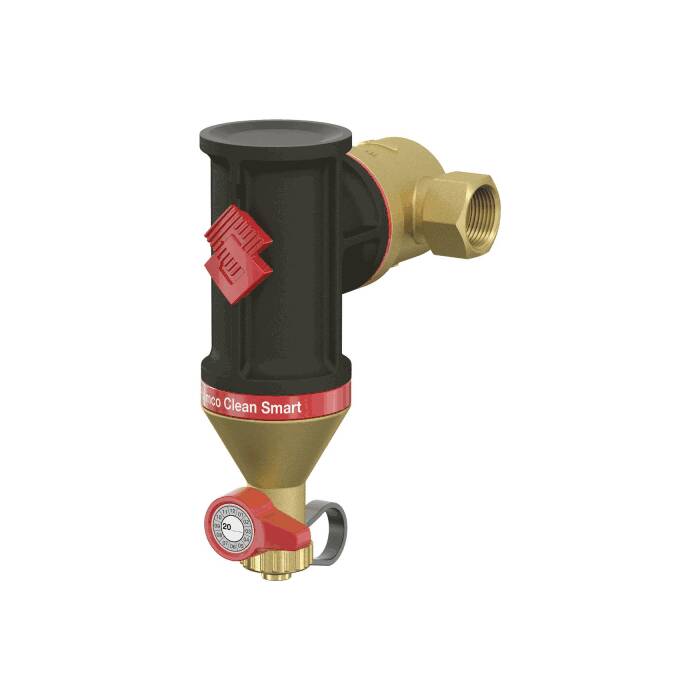 

Сепаратор шлама пластик Ду 25 Ру10 Тмакс=120 oC Rp1" ВР Clean Smart Flamco 30023