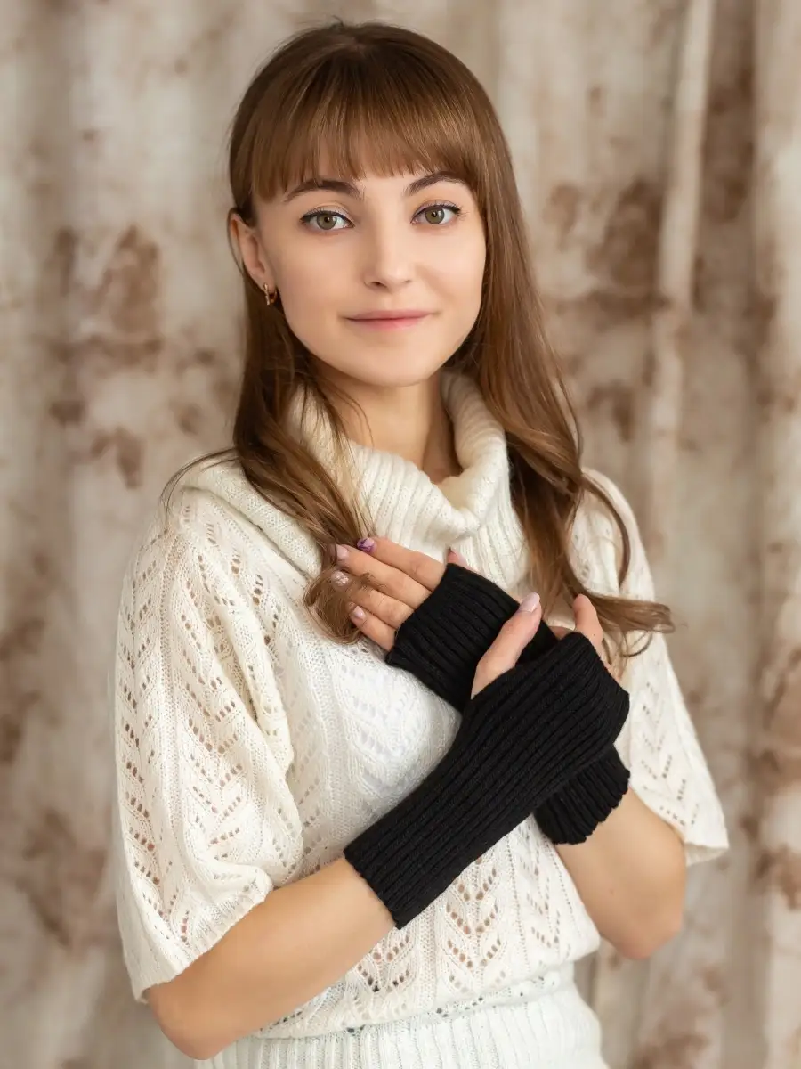 

Митенки женские Infinity snood Short_Mitt черные, р.7-9, Черный, Short_Mitt