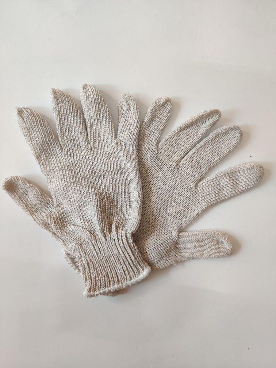 Перчатки хозяйственные х/б, 4 ниток 7,5 класс, (5пар) хозяйственные нейлоновые перчатки tegera