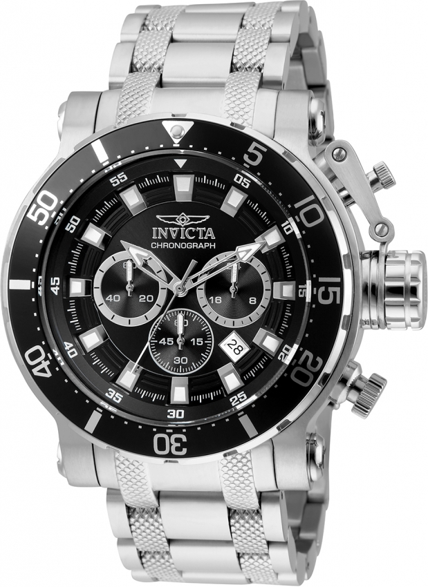 фото Наручные часы мужские invicta 32704 серебристые