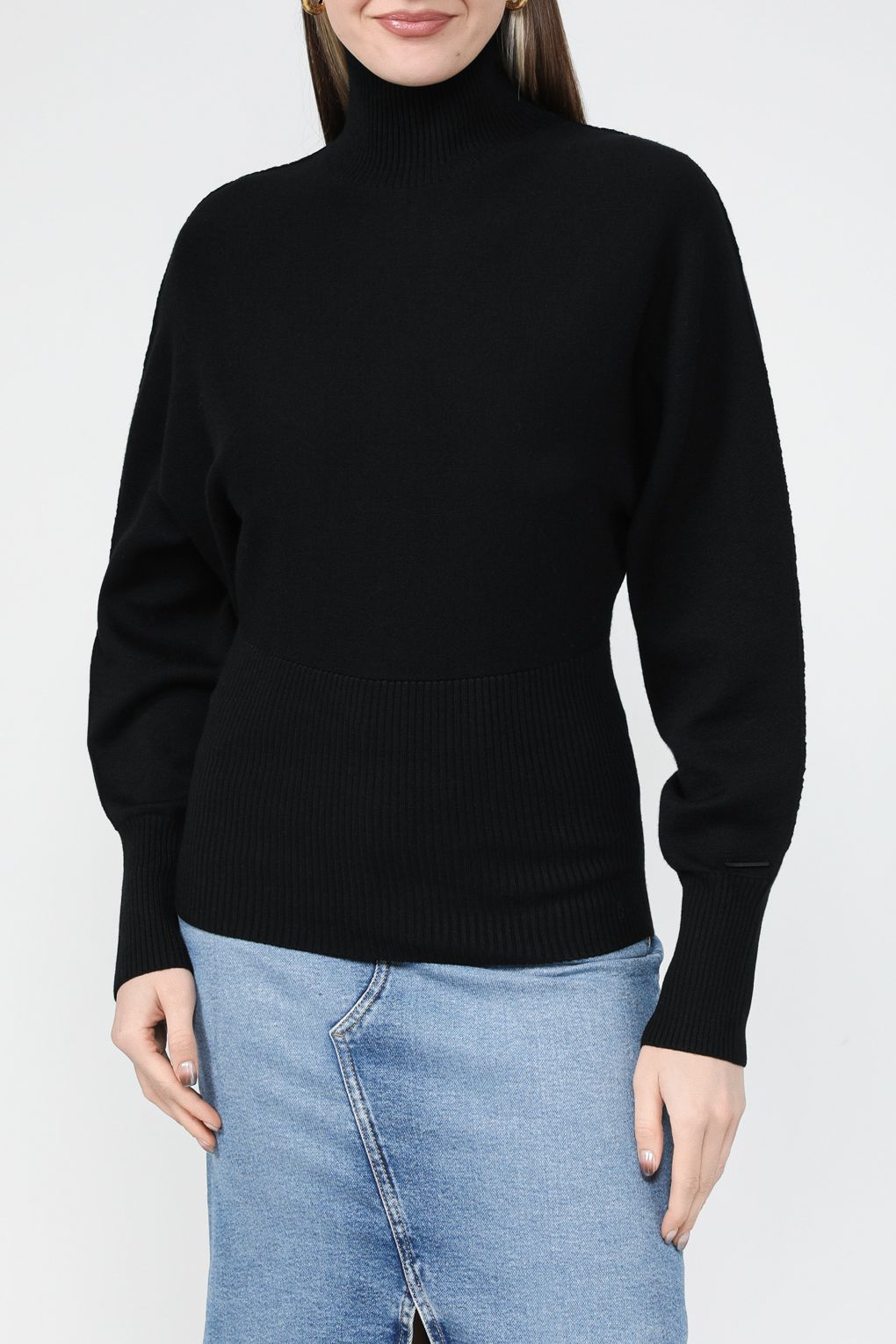 

Свитер женский Calvin Klein K20K205974 черный M, K20K205974