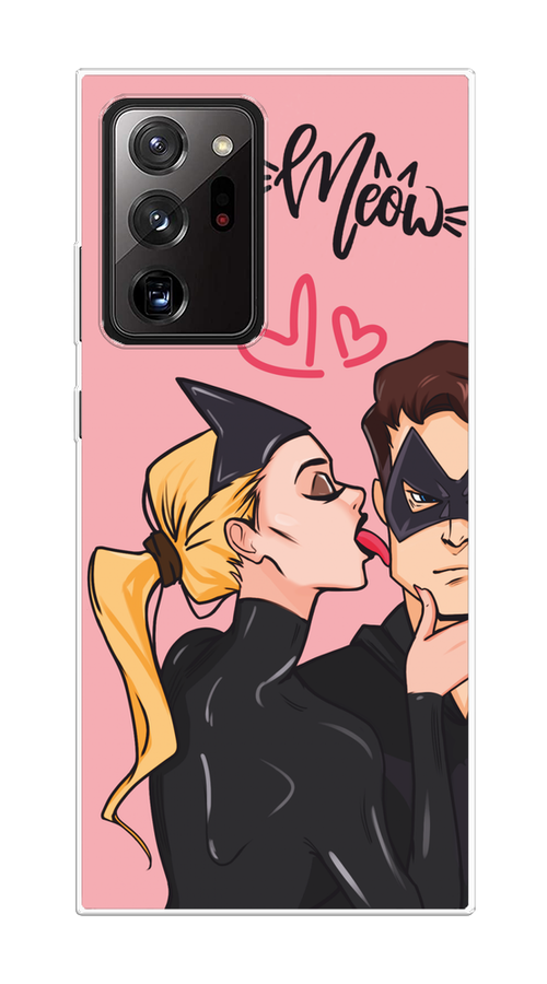 

Чехол Awog на Samsung Galaxy Note 20 Ultra "Kiss of Cat Woman", Розовый;черный;бежевый, 2101050-1