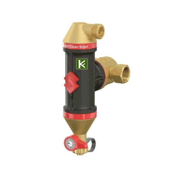

Сепаратор шлама и воздуха Ду 32 Ру10 Rp1 1/4" ВР Flamcovent Clean Smart Flamco 30044