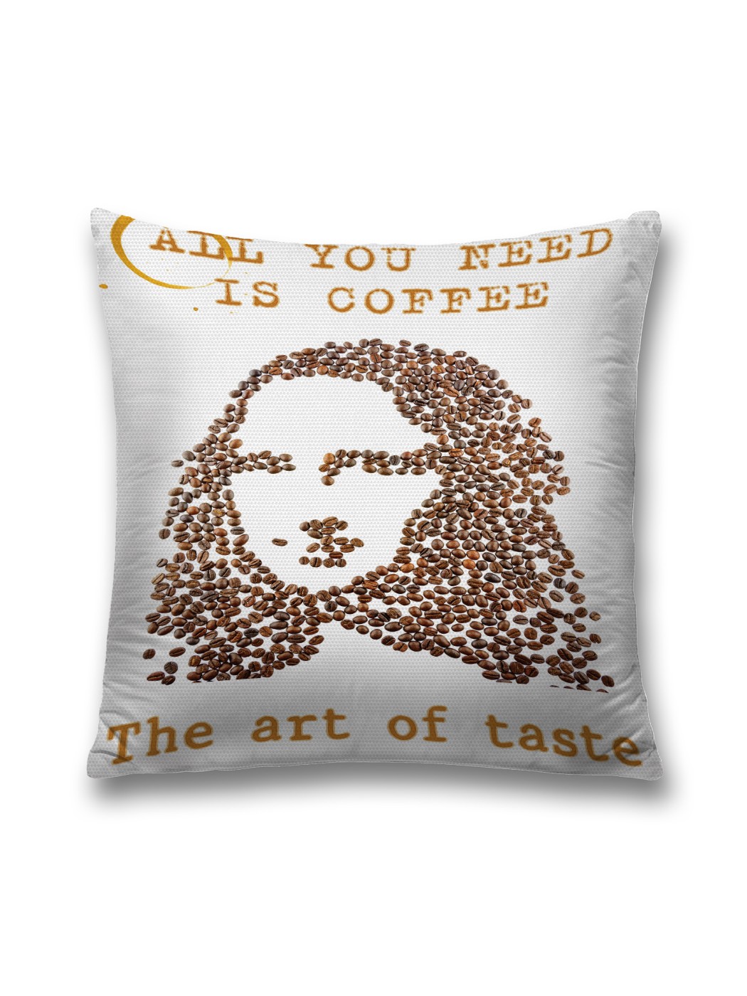 

Наволочка JoyArty декоративная "Кофе - это все, что нужно" на молнии, 45x45 см