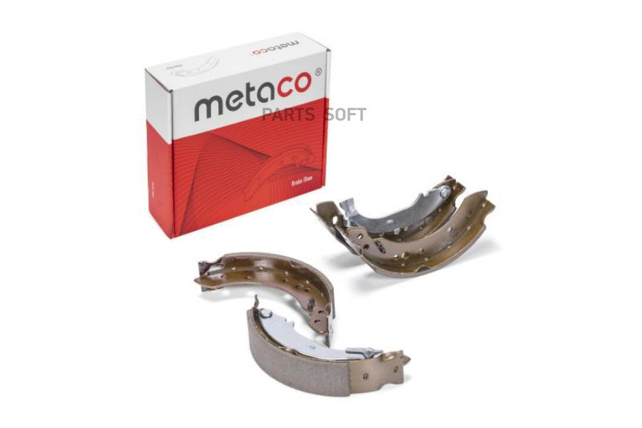 

Колодки барабанные к-кт Citroen C3 (2002-2009), Citroen C2 (2003-2008) METACO 3020087