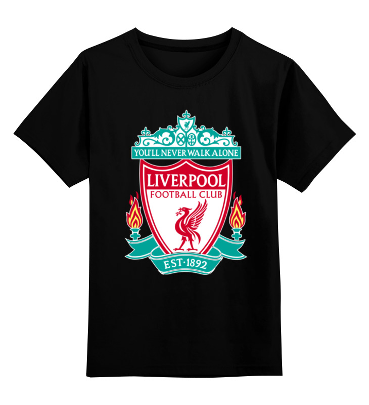 

Футболка детская Printio Liverpool (ливерпуль) цв. черный р. 140, Liverpool (ливерпуль)