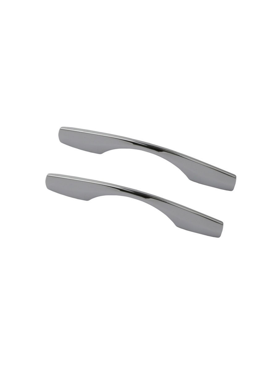 

Комплект из 2 шт ручка-скоба 96 мм Kerron S-3890-96(128) хром, Серебристый;серый, S-3890