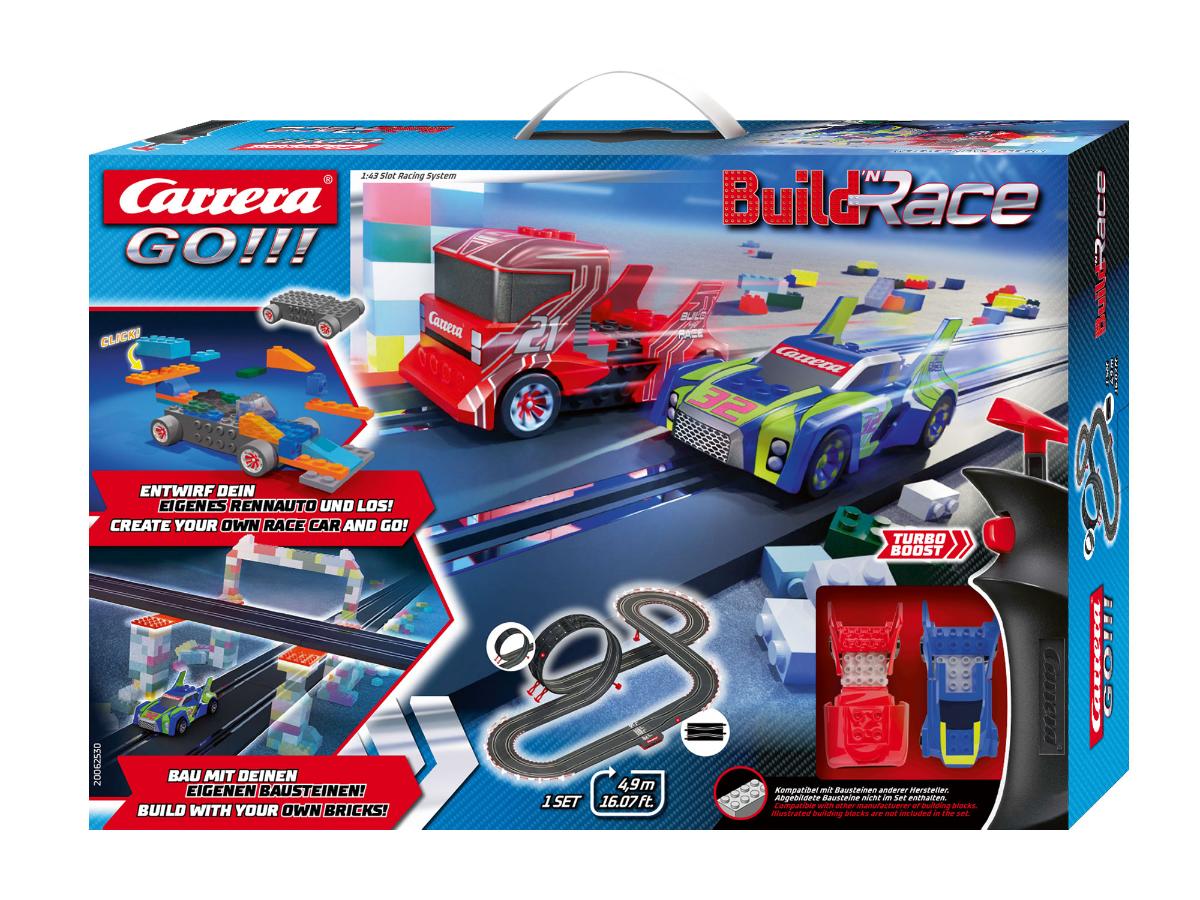 Гоночный трек Carrera Go: Build 'n Race (4,9 м) 20062530 slot car carrera digital 1 32 30702 30703 race group 5 kafer 47 68