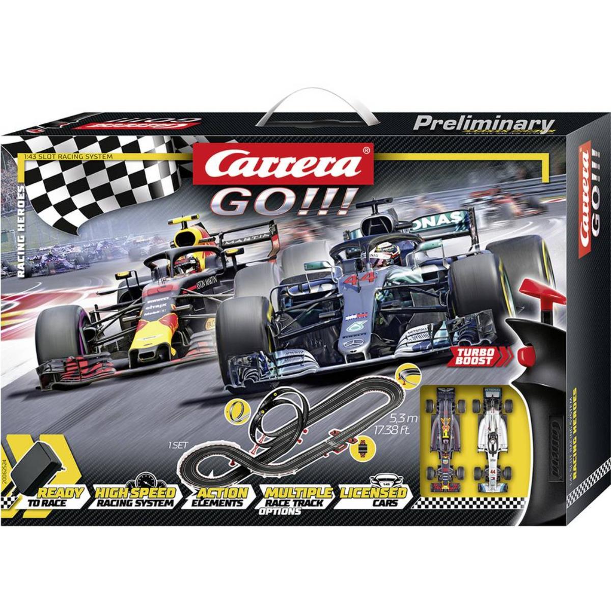 

Гоночный трек Carrera Go: Racing Heroes 20062524