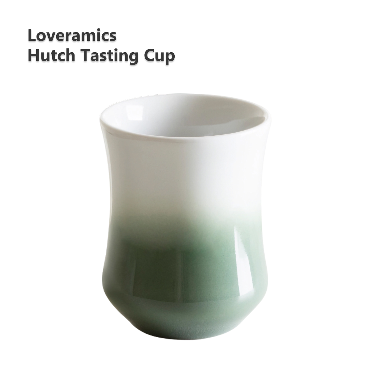 Кофейная чашка Loveramics 150ml Hutch Tasting Cup (Sage), темнозеленая C098-158BSG