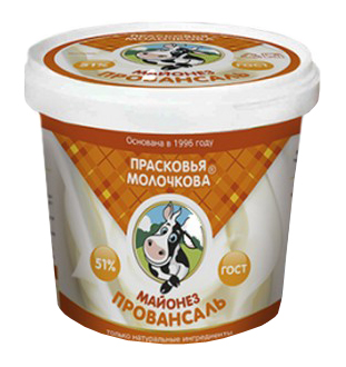 

Майонез Прасковья Молочкова Провансаль 51% 750 г