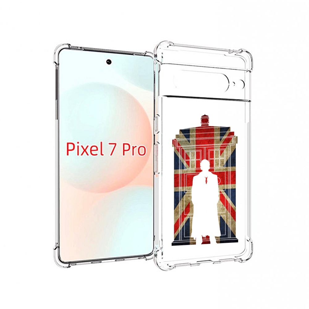 

Чехол Mypads Шерлок Холмс Для Google Pixel 7 Pro, Прозрачный, Tocco
