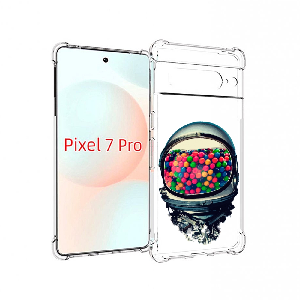 

Чехол Mypads Шлем Космонавта Для Google Pixel 7 Pro, Прозрачный, Tocco