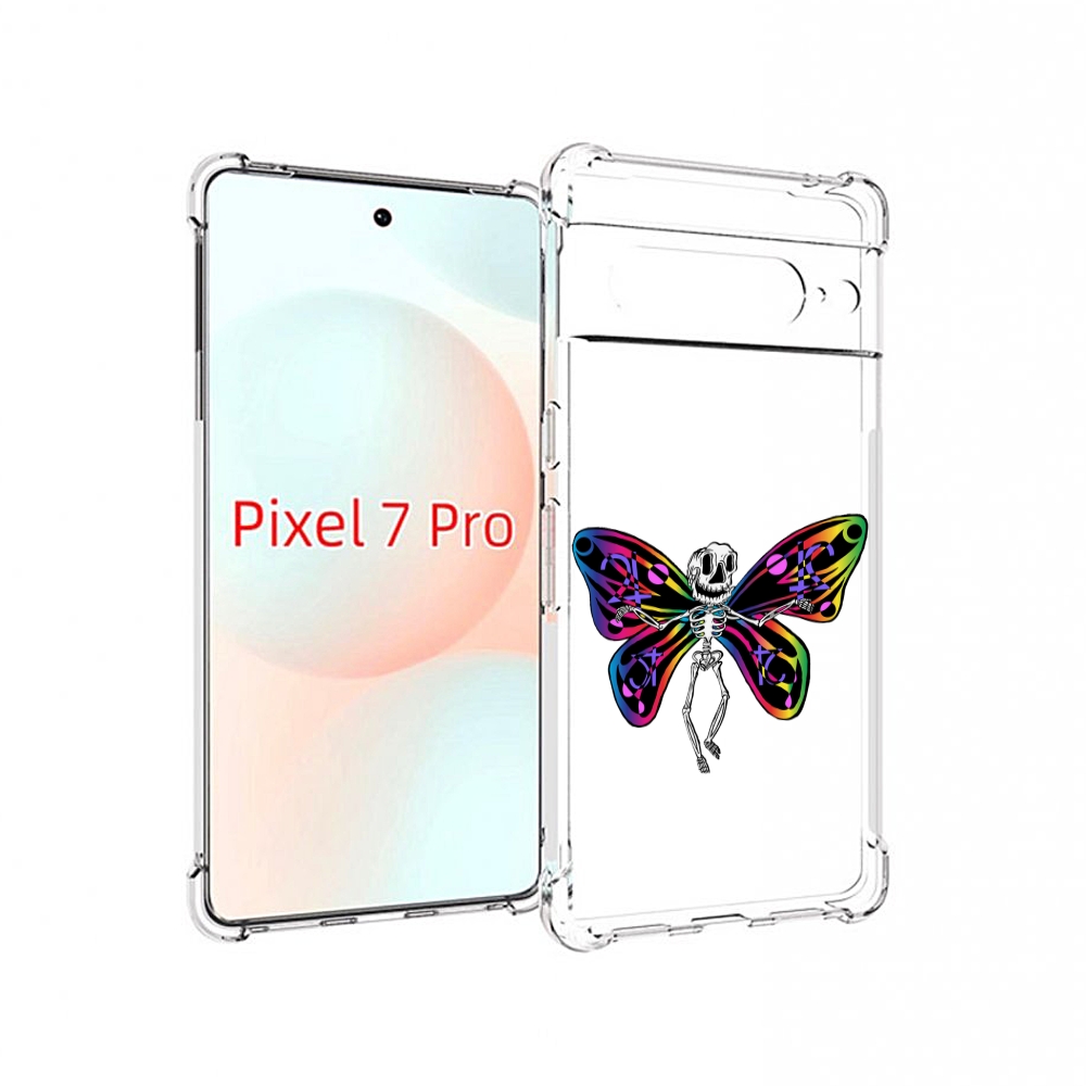 

Чехол Mypads Эффект Бабочки Для Google Pixel 7 Pro, Прозрачный, Tocco