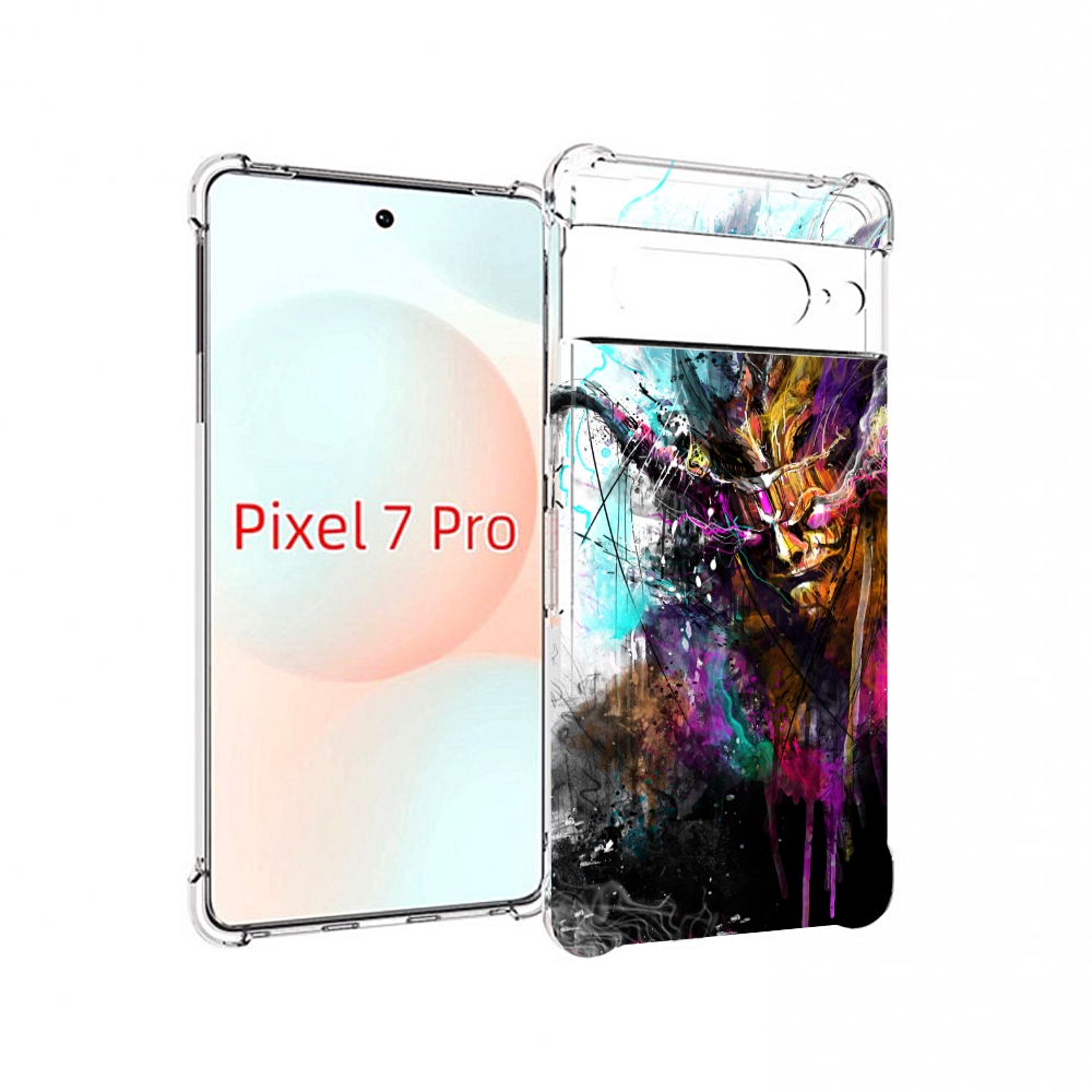

Чехол Mypads Яркий Дьявол Для Google Pixel 7 Pro, Прозрачный, Tocco