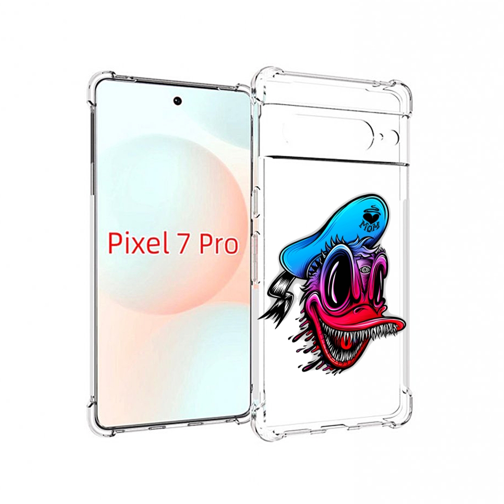 

Чехол Mypads Дональд Для Google Pixel 7 Pro, Прозрачный, Tocco