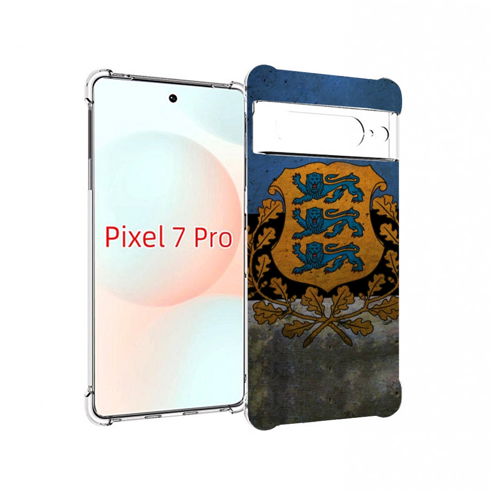

Чехол Mypads Герб Флаг Эстонии Для Google Pixel 7 Pro, Прозрачный, Tocco