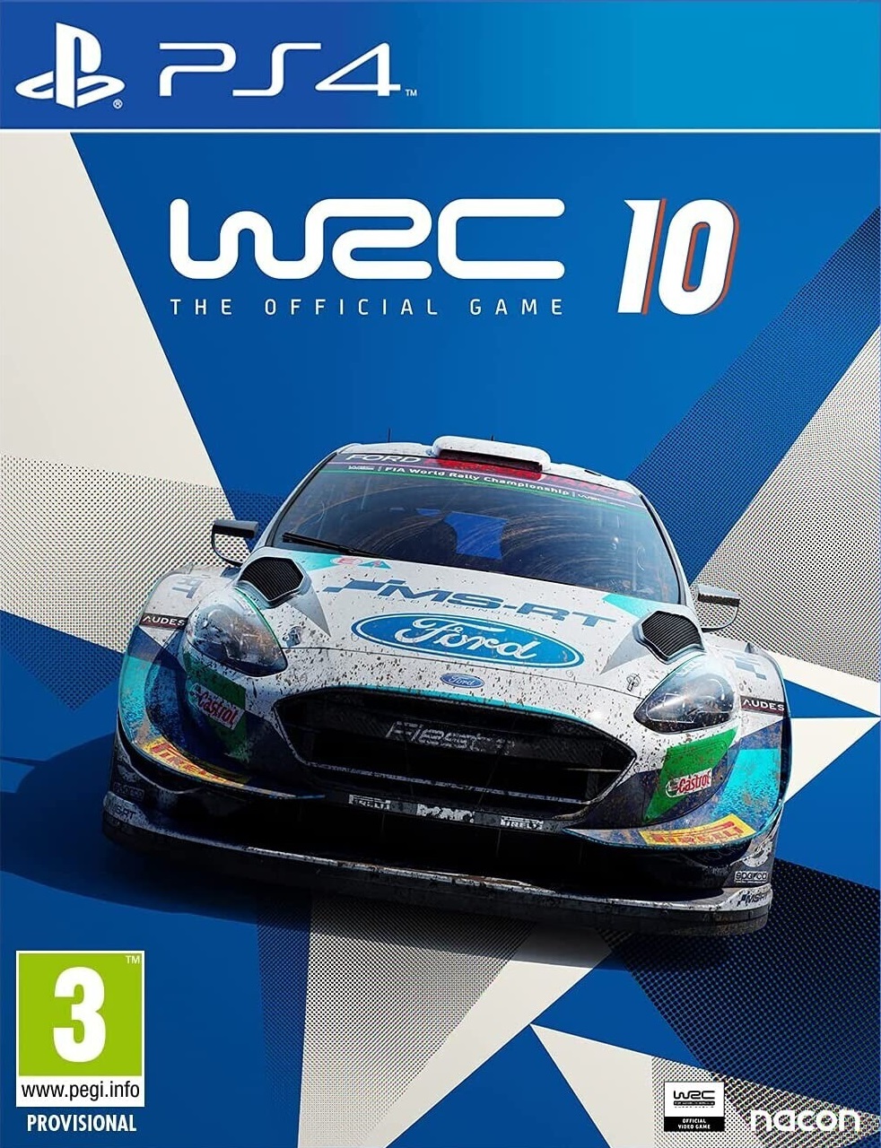 фото Игра wrc 10 fia world rally championship для playstation4 nacon