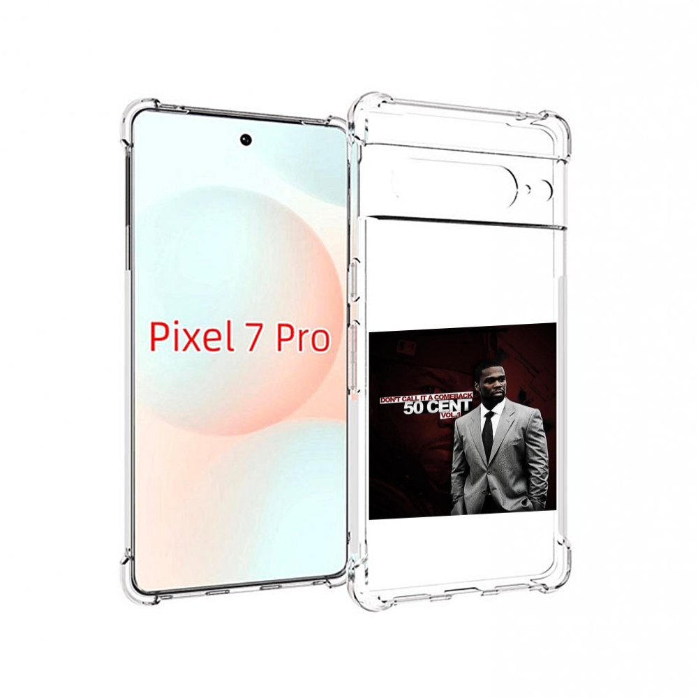 

Чехол Mypads 50 Cent - Dont Call It A Comeback Vol Для Google Pixel 7 Pro, Прозрачный, Tocco