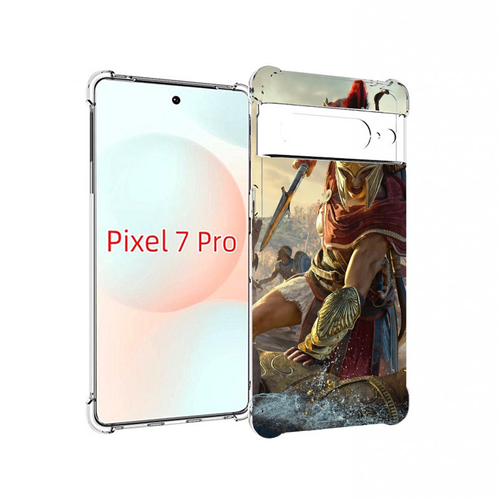 

Чехол Mypads Assassin'S Creed Odyssey Kassandra Мужской Для Google Pixel 7 Pro, Прозрачный, Tocco