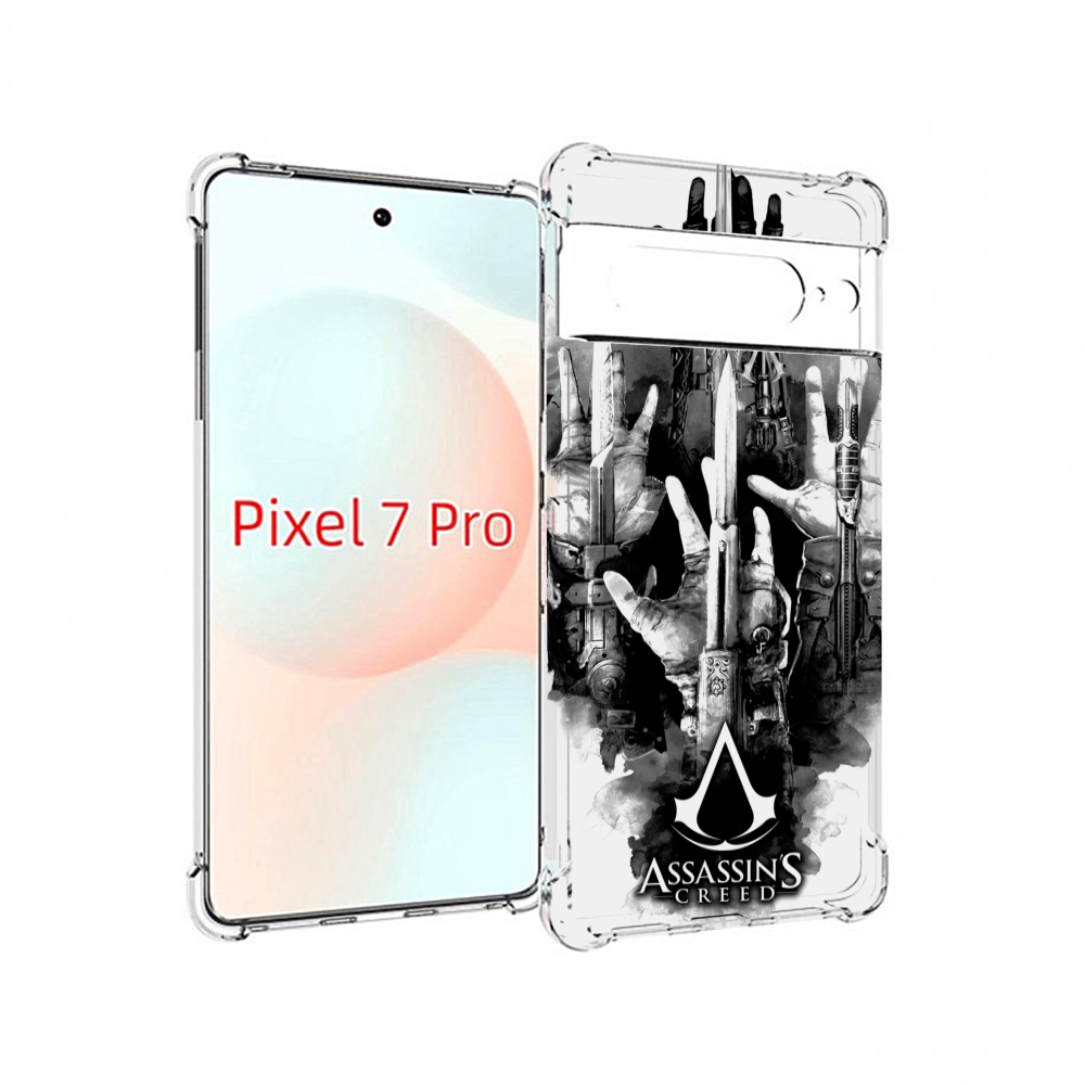 

Чехол Mypads Assassin'S Creed Скрытый Клинок Для Google Pixel 7 Pro, Прозрачный, Tocco