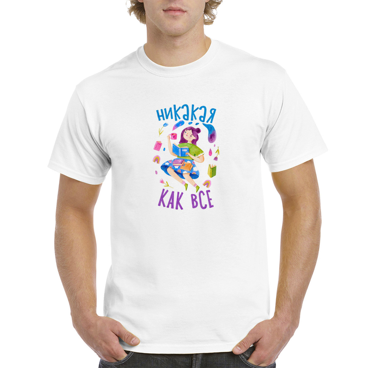 

Футболка женская CoolPodarok 8M041096 белая 58 RU, Белый, 8M041096