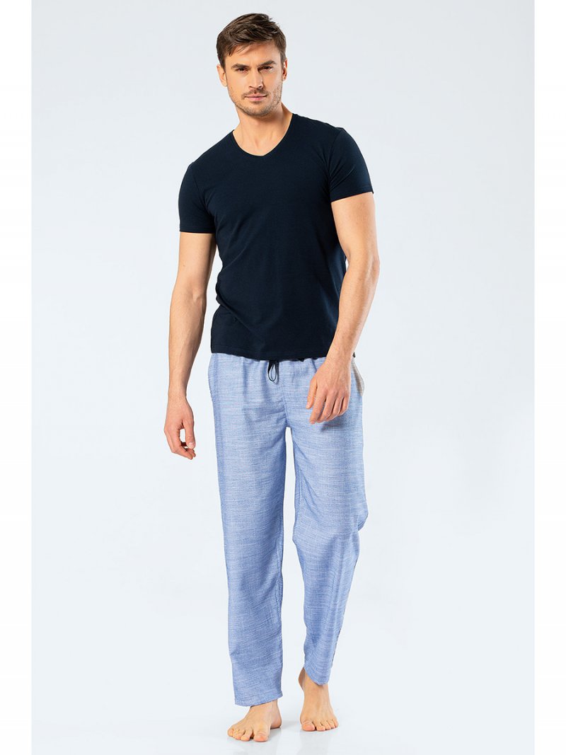 

Пижама мужская Cacharel 2208 голубая XL, 2208