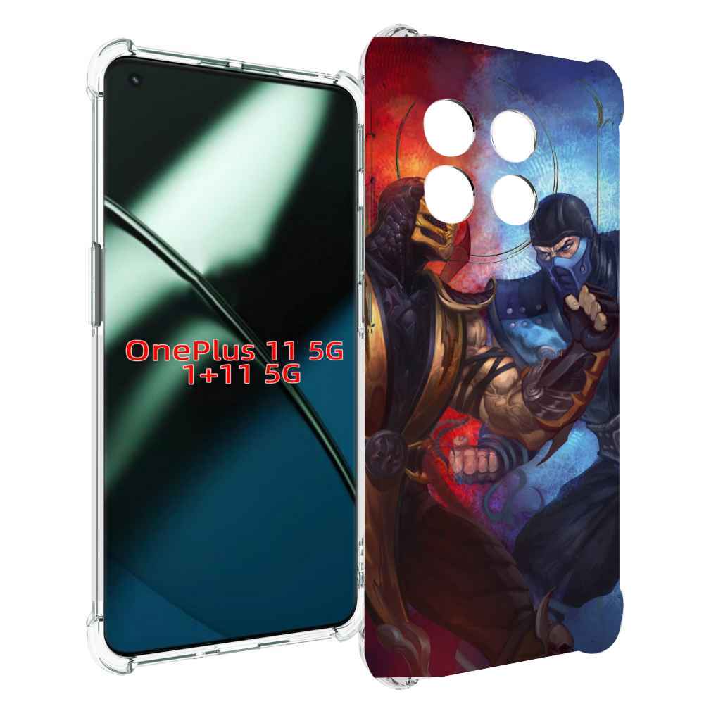 

Чехол MyPads Mortal Kombat art для OnePlus 11, Прозрачный, Tocco