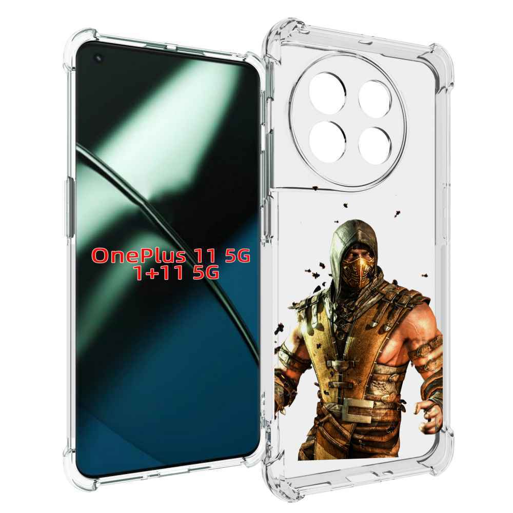

Чехол MyPads Mortal Kombat scorpion для OnePlus 11, Прозрачный, Tocco