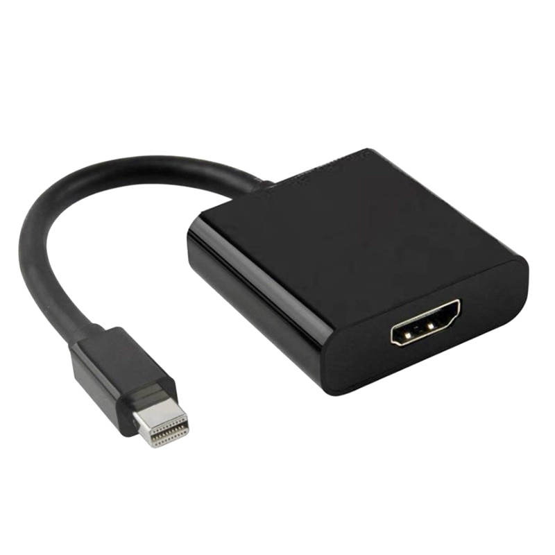 

Переходник адаптер Mini DP to HDMI Adapter (Черный), 204961