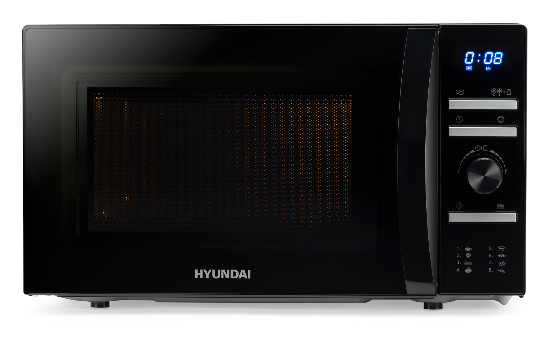 

Микроволновая печь соло HYUNDAI HYM-D3031 черный, HYM-D3031